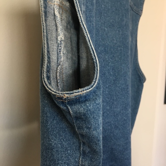 EUC Vintage Jean Jacket Vest Paul Harris Denim M - Picture 5 of 7